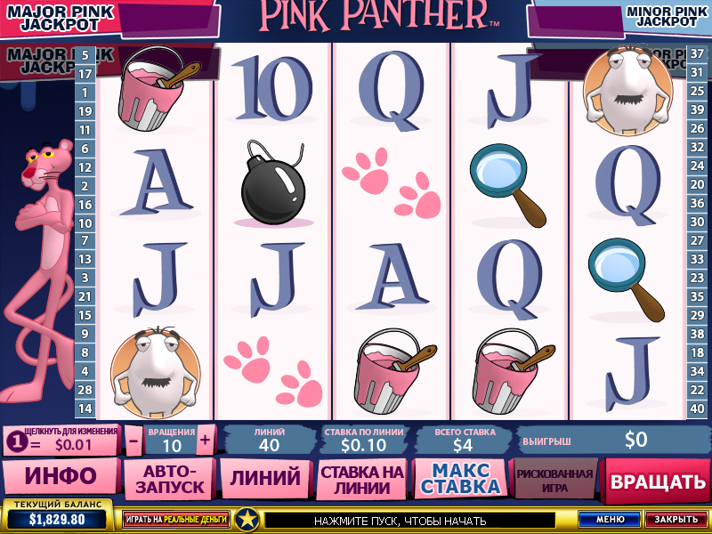Pink Panther  (Pink Panther) from category Slots