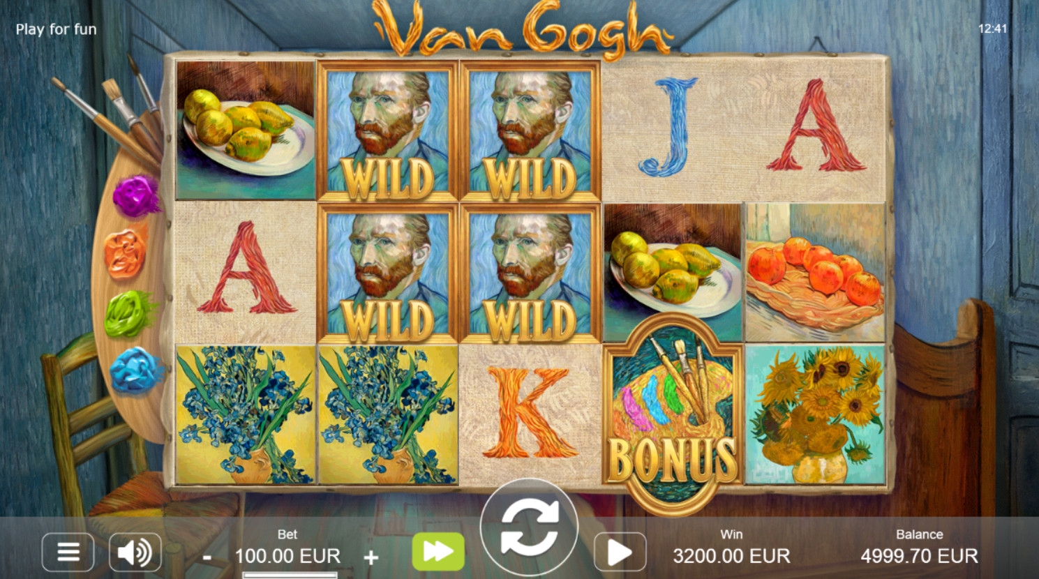 Van Gogh (Van Gogh) from category Slots