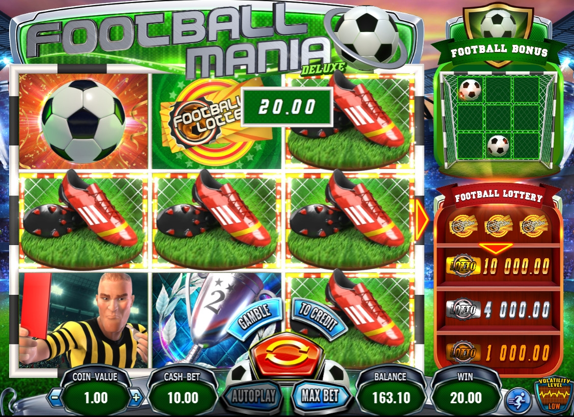 Football Mania Deluxe (Football Mania Deluxe) from category Slots