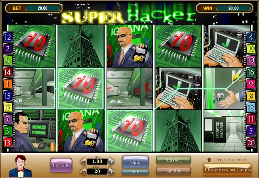 Super Hacker (Super Hacker) from category Slots