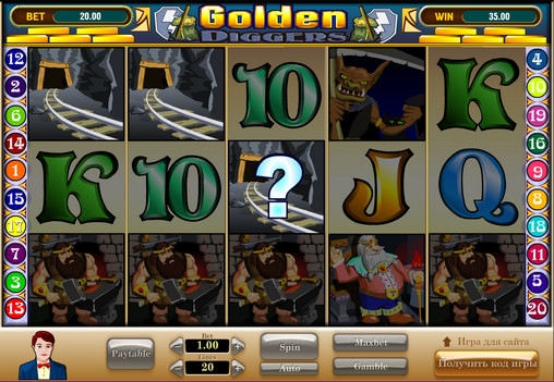Golden Diggers (Golden Diggers) from category Slots