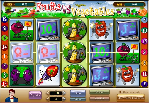 Fruits vs. Vegetables (Fruits vs. Vegetables) from category Slots