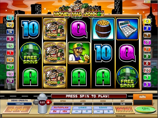 Money Mad Monkey (Money Mad Monkey) from category Slots