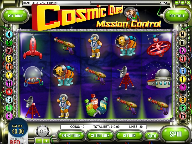 Cosmic Quest: Mission Control (Cosmic Quest: Mission Control) from category Slots