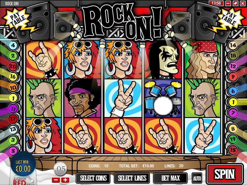 Rock on! (Rock on!) from category Slots