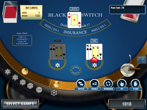Blackjack Switch (Blackjack Switch) from category Blackjack