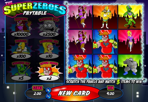 The Super Zeroes (The Super Zeroes) from category Other (Arcade)