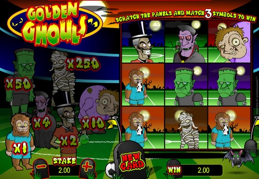 Golden Ghouls (Golden Ghouls) from category Scratch cards