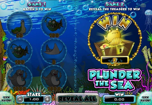 Plunder the Sea (Plunder the Sea) from category Scratch cards