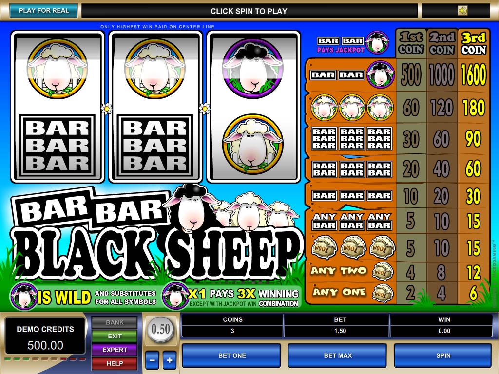 Bar Bar Black Sheep (Bar Bar Black Sheep) from category Slots