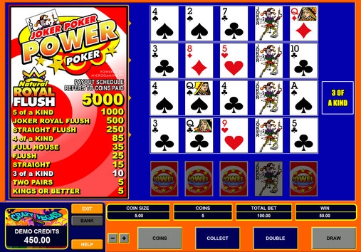 Joker Poker Power Poker (Joker Poker Power Poker) from category Video Poker