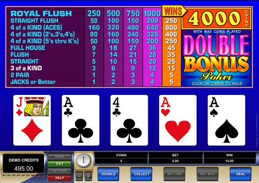 Double Bonus Poker (Double Bonus Poker) from category Video Poker