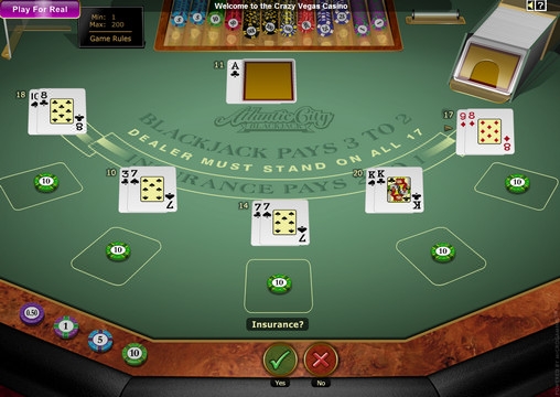 Atlantic City Multi-hand Blackjack Gold (Atlantic City Multi-hand Blackjack Gold) from category Blackjack