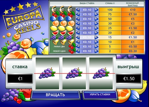 Europa Casino Reels (Europa Casino Reels) from category Slots