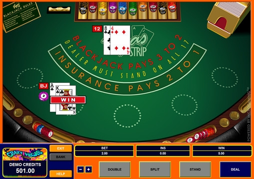 Vegas Strip Blackjack (Vegas Strip Blackjack) from category Blackjack