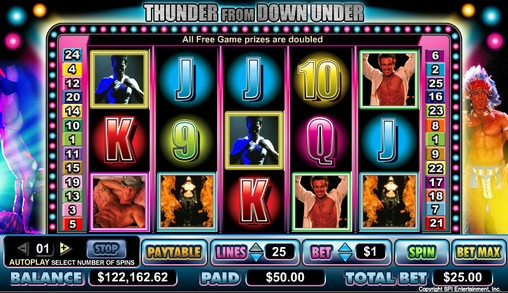 Thunder from Down Under (Thunder from Down Under) from category Slots