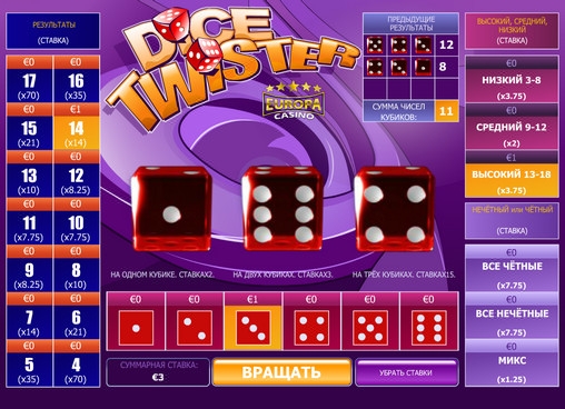 Dice Twister (Dice Twister) from category Other (Arcade)