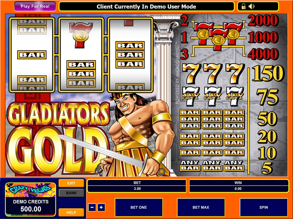 Gladiators Gold (Gladiators Gold) from category Slots
