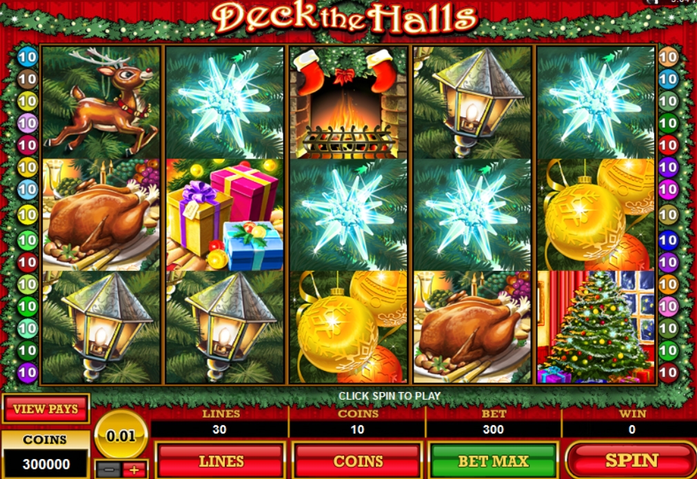 Deck the Halls (Christmas Ornaments) from category Slots