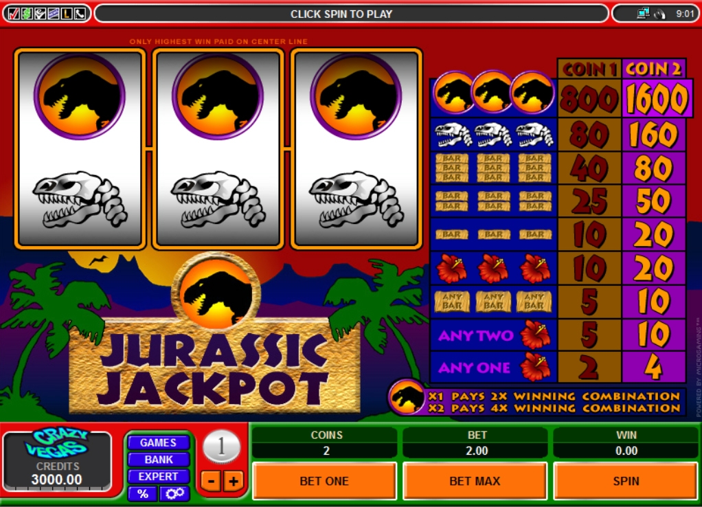 Jurassic Jackpot (Jackpot Jurassic) from category Slots