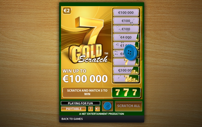 7 Gold Scratch (7 Gold Scratch) from category Scratch cards