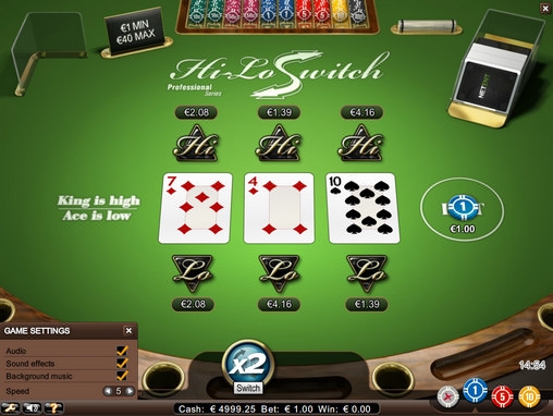 Hi/Lo Switch Professional Series (Hi/Lo Switch Pro) from category Table and Card Games