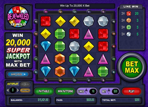 Bejeweled (Bejeweled) from category Slots