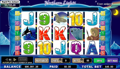 Northern Lights (Northern Lights) from category Slots