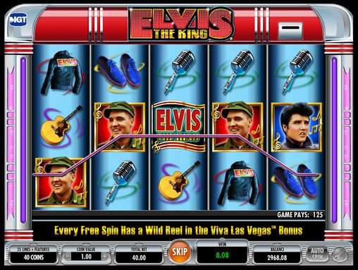 Elvis: The King (Elvis: The King) from category Slots
