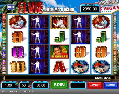 Elvis: A Little More Action (Elvis: A Little More Action) from category Slots