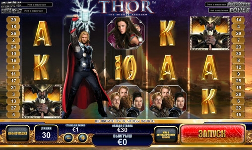 Thor: The Mighty Avenger (Thor: The Mighty Avenger) from category Slots
