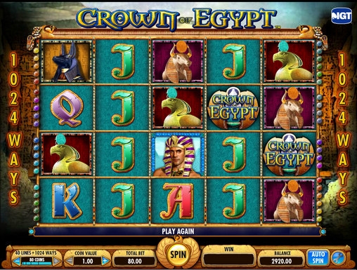 Crown of Egypt (Crown of Egypt) from category Slots