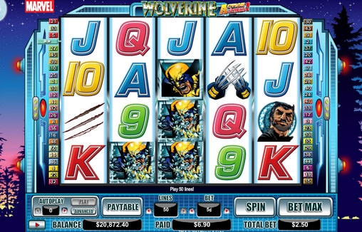 Wolverine – Action Stacks (Wolverine - Action Stacks) from category Slots