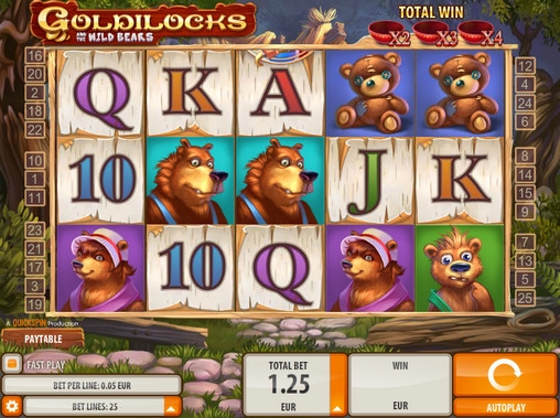 Goldilocks and the Wild Bears (Goldilocks and the Wild Bears) from category Slots