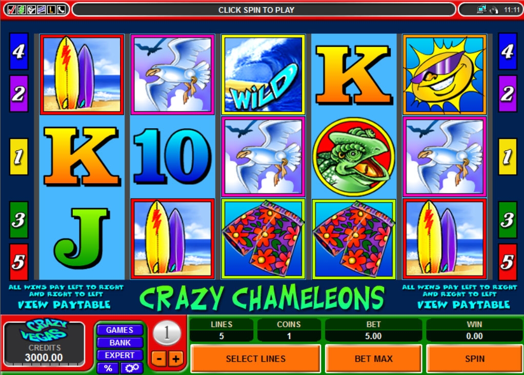 Crazy Chameleons (Crazy Chameleon) from category Slots