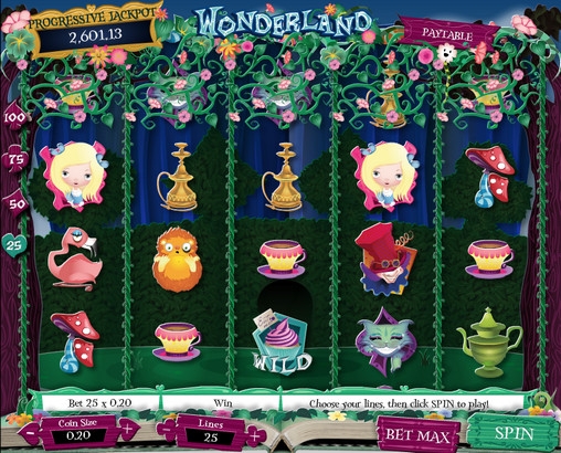 Wonderland (Wonderland) from category Slots