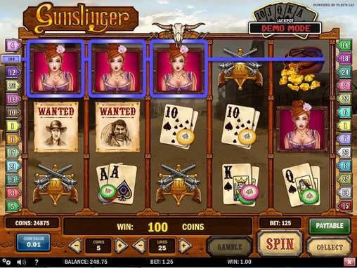 Gunslinger  (Gunslinger) from category Slots
