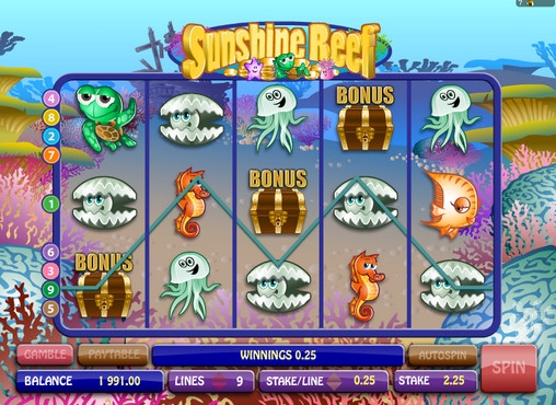 Sunshine Reef (Sunshine Reef ) from category Slots