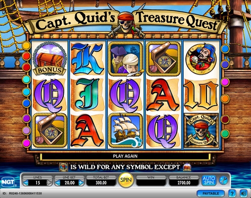 Captain Quid’s Treasure Quest (Captain Quid’s Treasure Quest) from category Slots