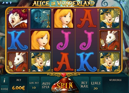 Alice in Wonderland (Alice in Wonderland) from category Slots