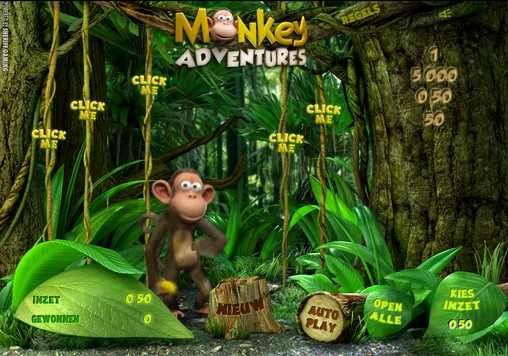 Monkey Adventures (Monkey Adventures) from category Scratch cards