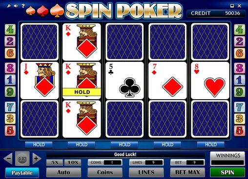 Spin Poker (Spin Poker) from category Video Poker