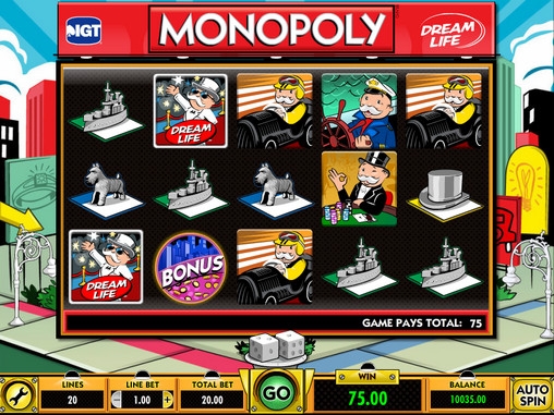 Monopoly – Dream Life (Monopoly – Dream Life) from category Slots