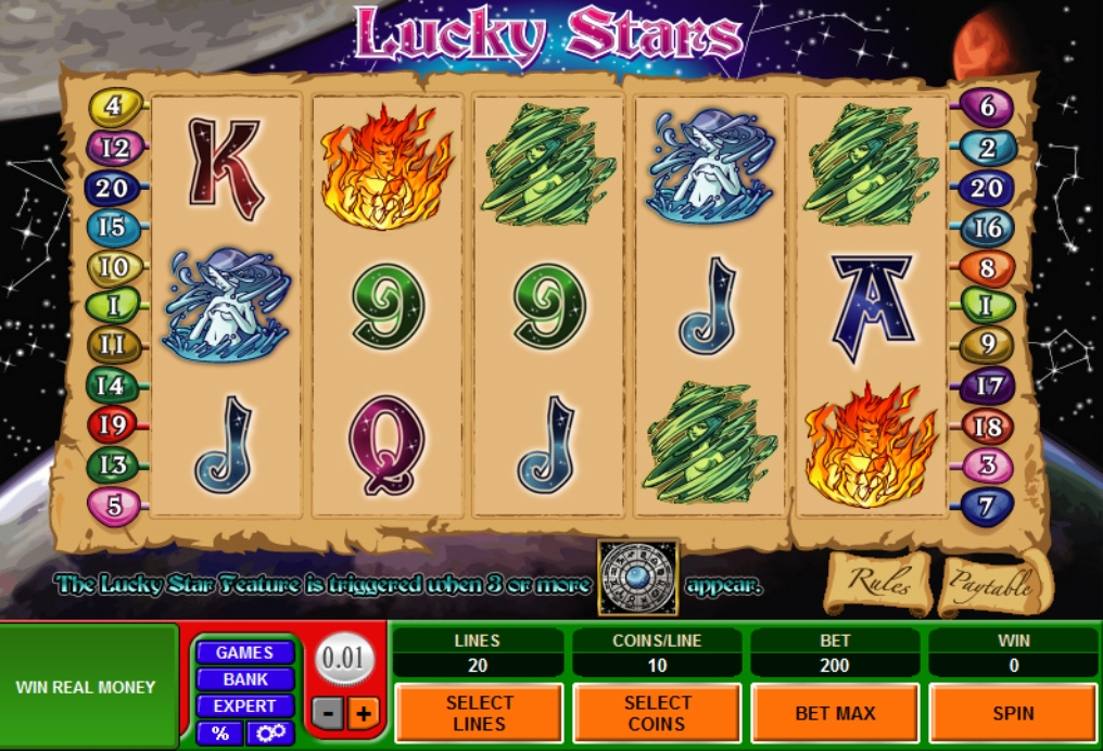 Lucky Stars (Lucky Stars) from category Slots