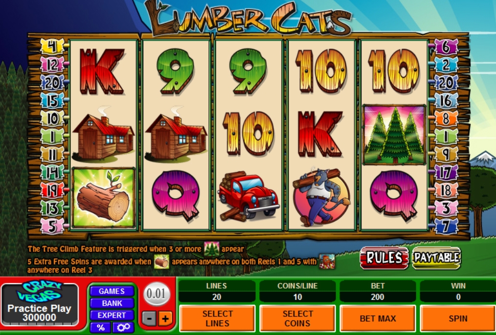 Lumber Cats (Lumber Cats) from category Slots