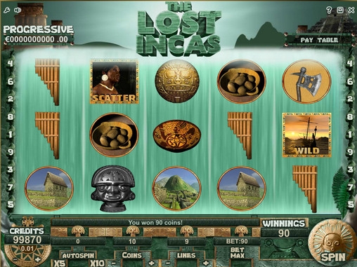 The Lost Incas (The Lost Incas) from category Slots