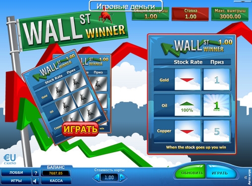 Wall Street Winner (Wall Street Winner) from category Scratch cards
