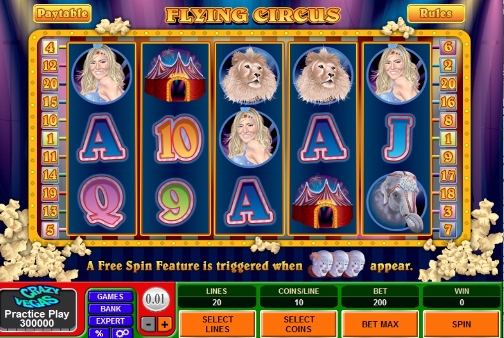 Online casino circus