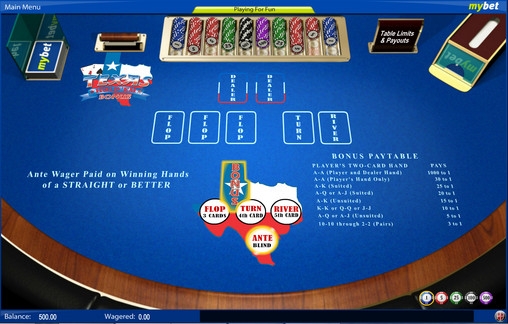Texas Hold ‘Em Bonus (Texas Hold ‘Em Bonus) from category Poker