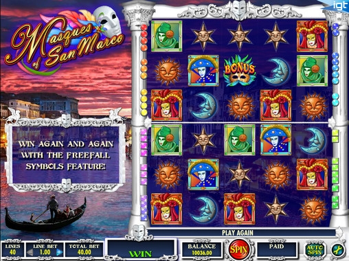 Masques of San Marco (Masques of San Marco) from category Slots